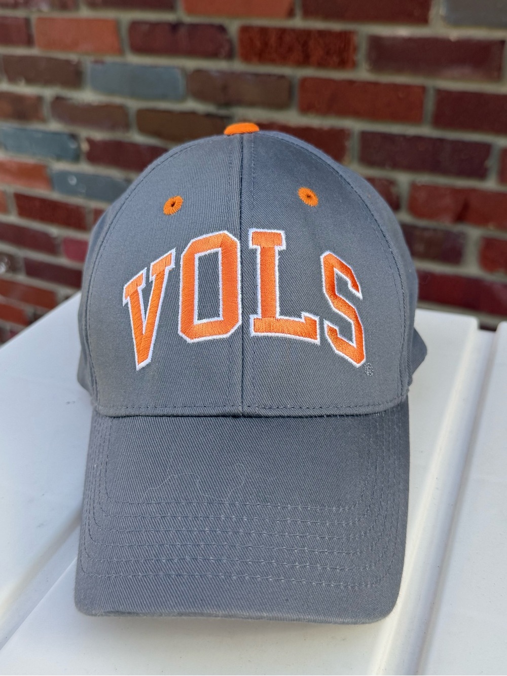 Like New Tennessee Volunteers Gray and Orange 'VOLS' Baseball Cap